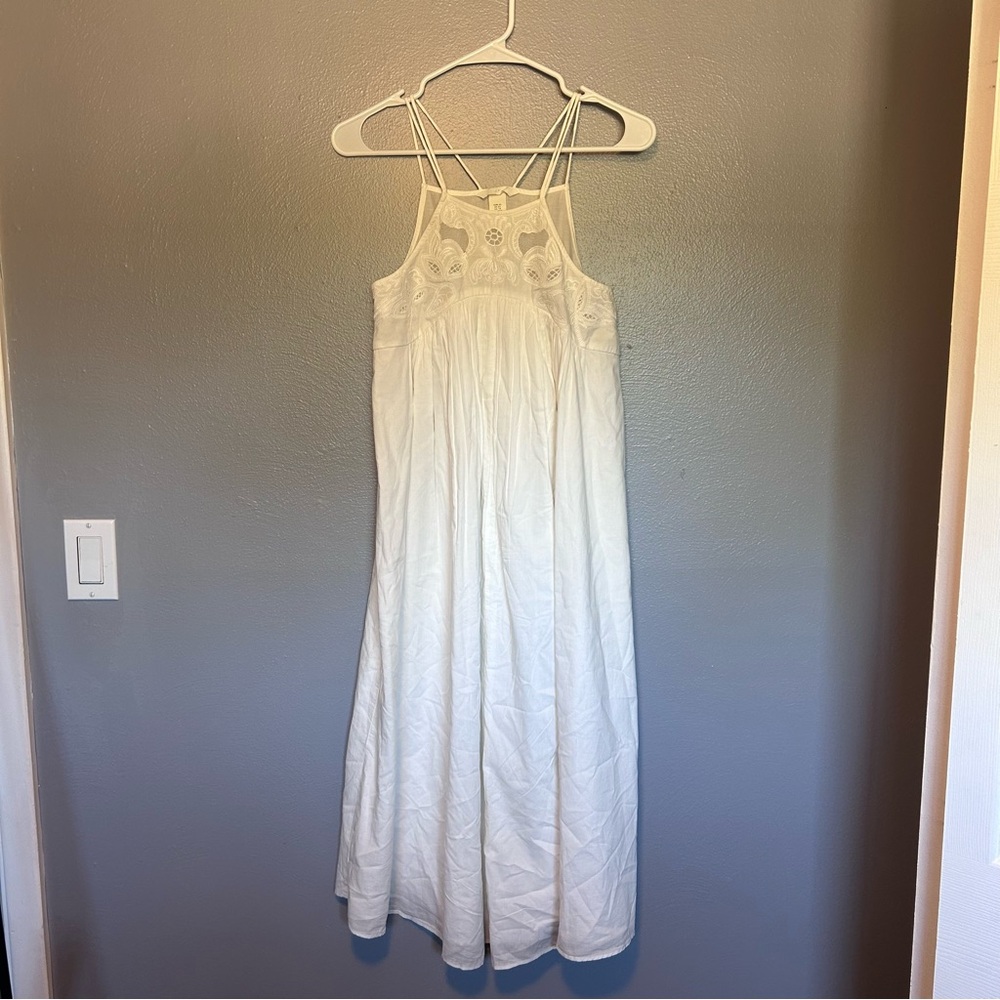 H&M White Maxi Dress